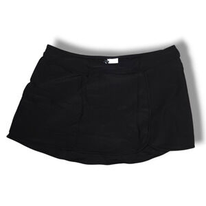 NWT Simply Swim Modest Multi-Sport Swim Skirt Skort‎ Bottom Sz. 18W Black